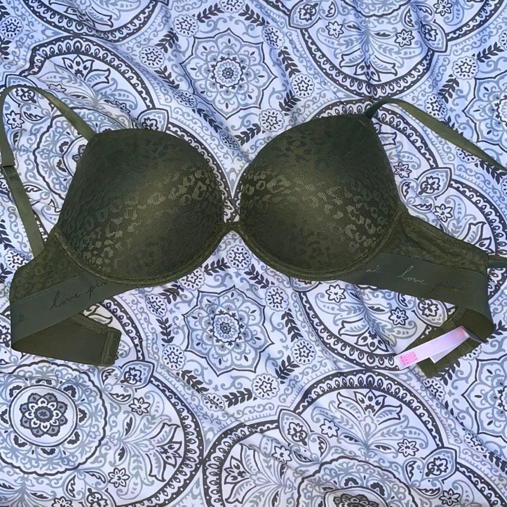 Green PINK Victoria’s Secret Never worn